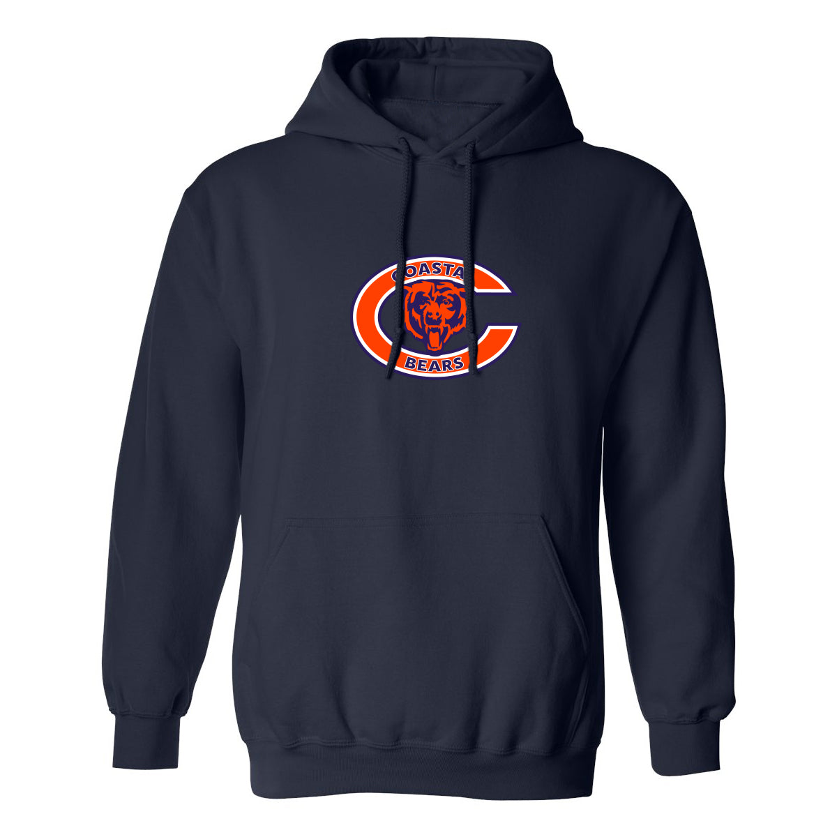 Coastal Bears - Original Logo - Navy Hoodie