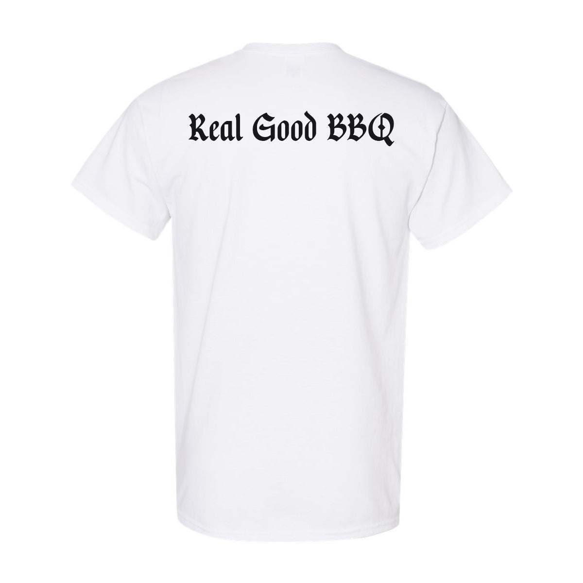 “Real Good BBQ” White Tee
