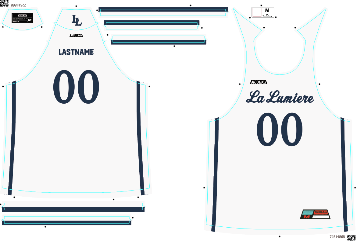 CUSTOM Moolah La Lumiere White Jersey
