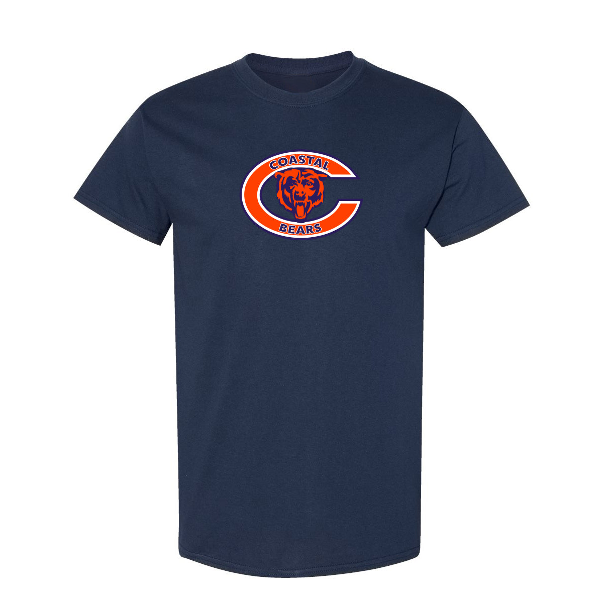 Coastal Bears - Original Logo - Navy Tee