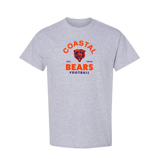Coastal Bears - EST 2024 Logo - Gray Tee