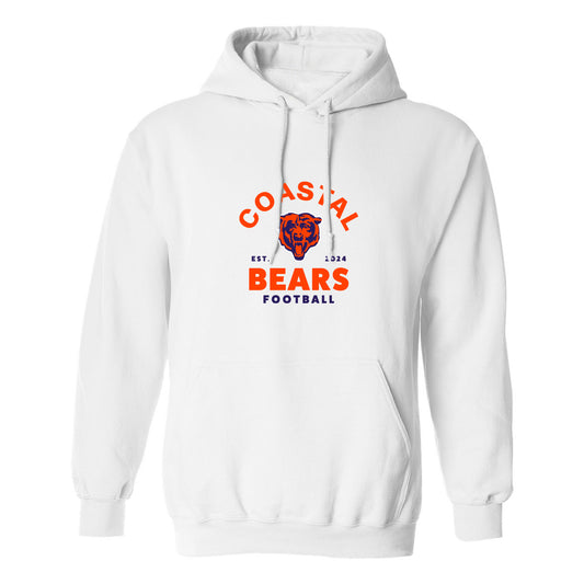 Coastal Bears - EST 2024 Logo - White Hoodie