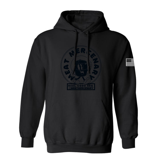 “Real Good BBQ” Black Hoodie