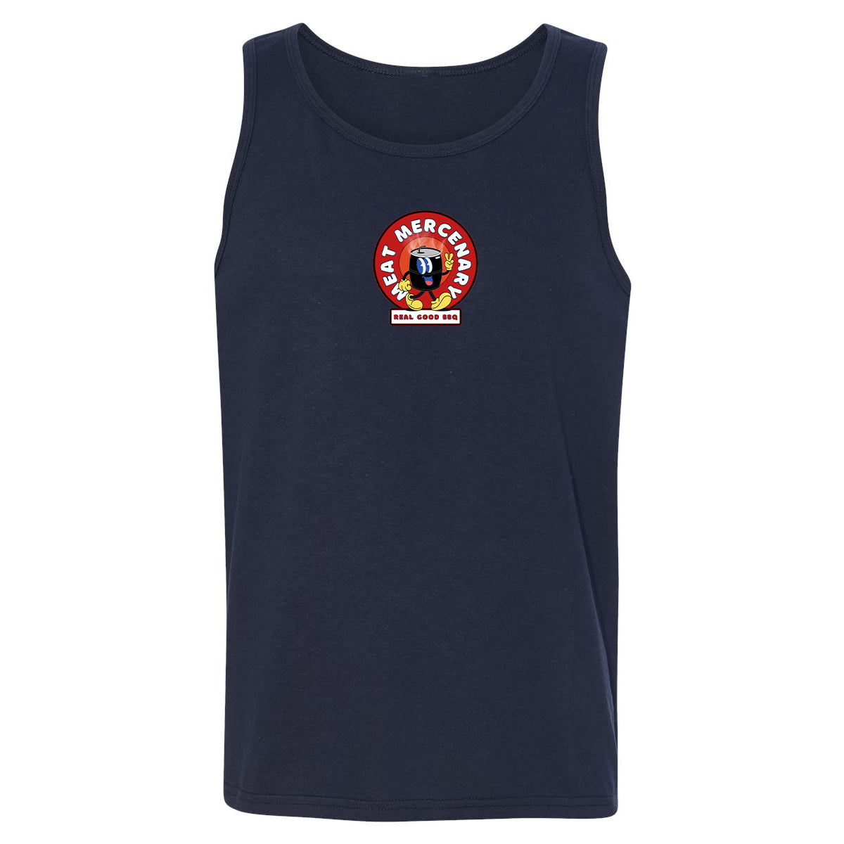 “You’re Gonna Want This Smoke” Classic Navy Tank Top