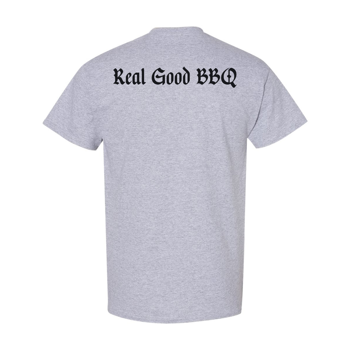 “Real Good BBQ” Grey Tee