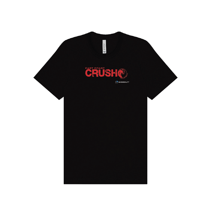 East Coast Crush Black Tee - Red Logo (Unisex Sizing)