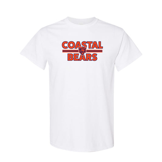 Coastal Bears - Stripe Logo - White Tee
