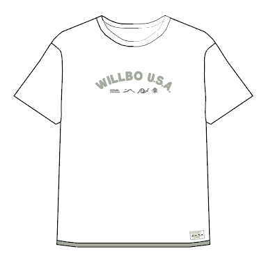 Willbo SS Equipment Tee - White