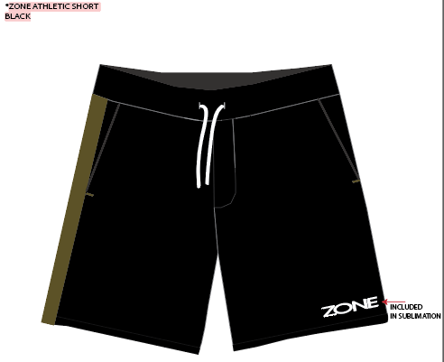 Willbo Athletic Shorts - Zone