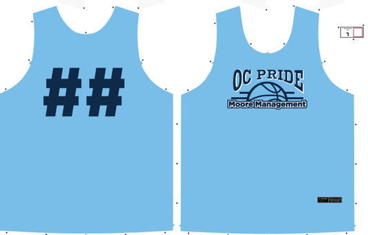CUSTOM OC Pride Basketball Jersey Top