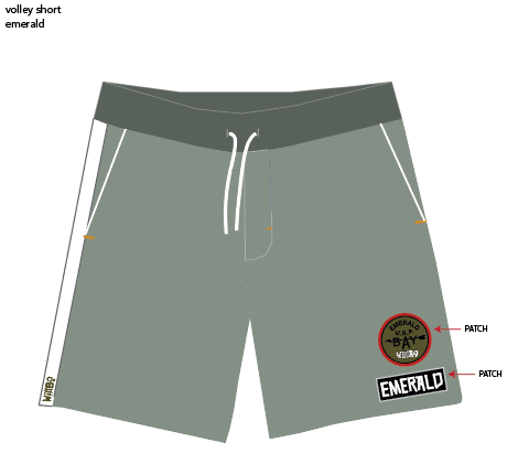 Willbo Men's 7" Volley Shorts - Emerald